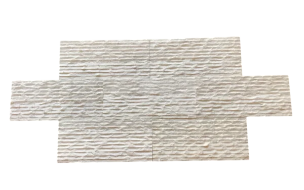 Botticino Marble Veneer 8x18 Splitface
