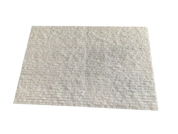 Crystal White Marble Veneer 8x18 Splitface