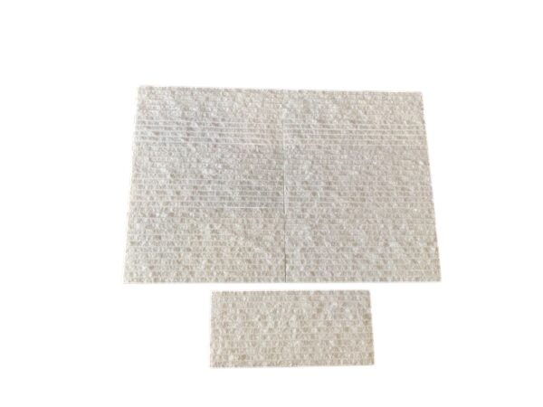 Crystal White Marble Veneer 8x18 Splitface