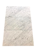 Carrara White Marble Tile 18x36 Polished