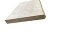 Ivory Travertine Coping 16x24  Bullnose  5 cm