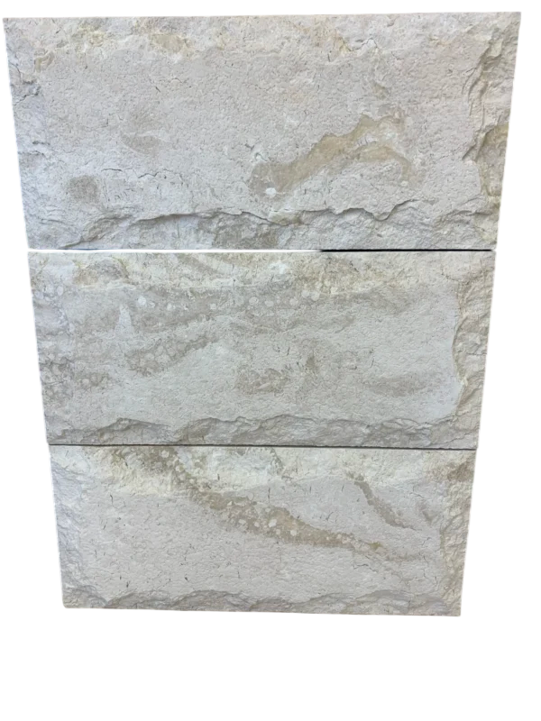 Shell Stone Limestone Veneer 8x18 Splitface