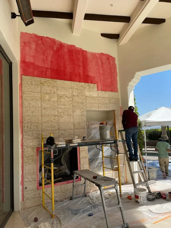 Shell Stone Limestone Veneer 8x18 Splitface
