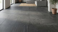 Black Basalt Tile 24x24 Flamed
