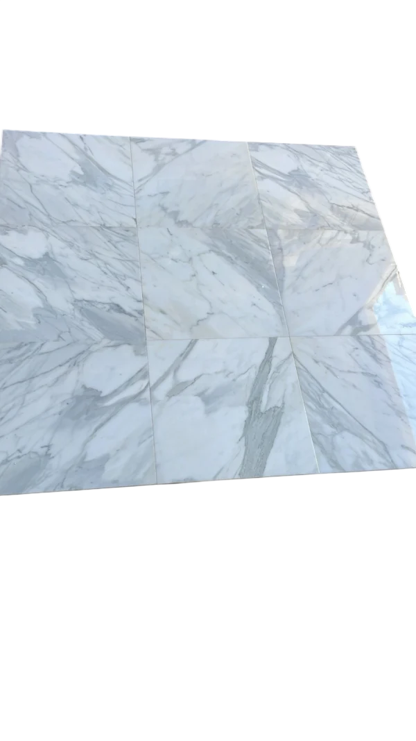 Calacatta Gold Marble Tile 18x18 Polished