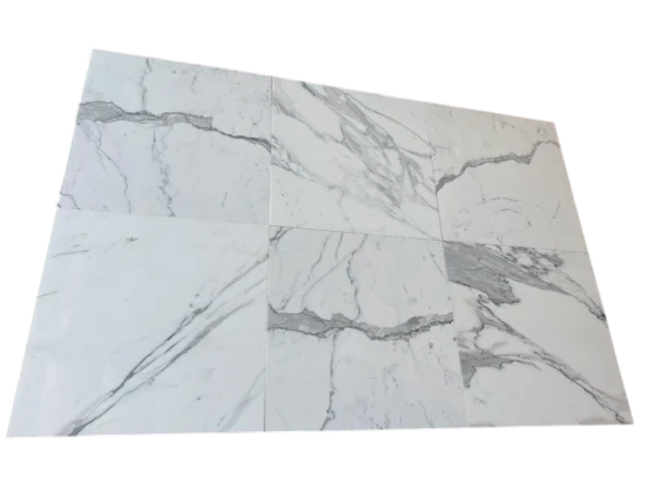 Calacatta Gold Marble Tile 18x18 Polished