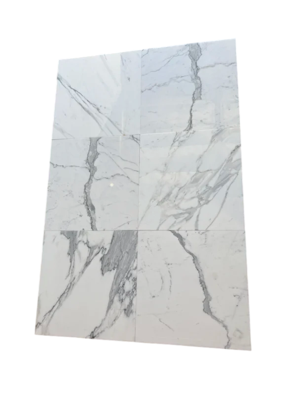 Calacatta Gold Marble Tile 18x18 Polished