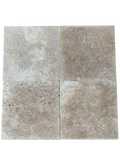 Noce Travertine Tile 18x18 Tumbled