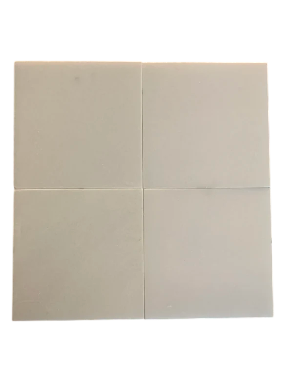 Oriental White Marble Tile 6x6 Honed