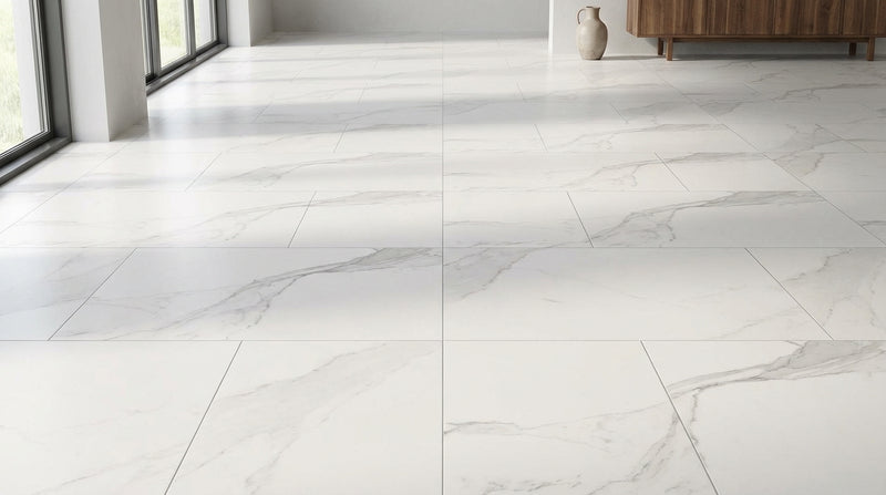 Calacatta Satin 12x24 Porcelain  Tile