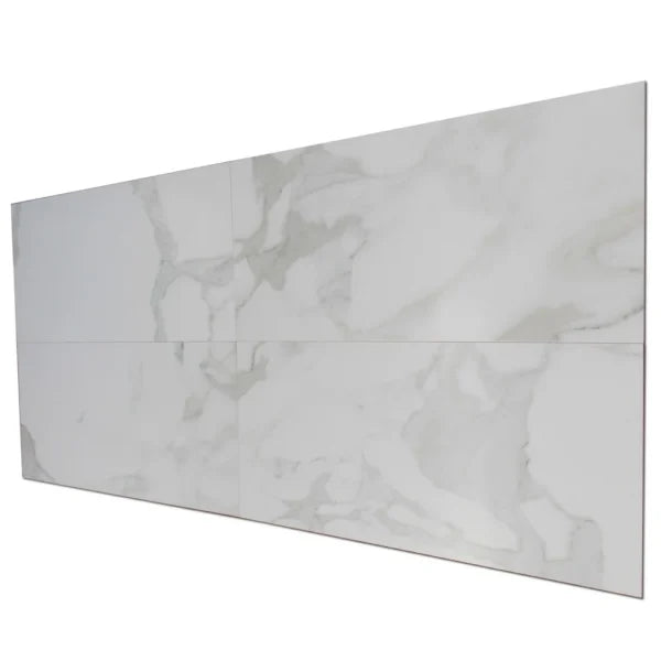 Calacatta Satin 12x24 Porcelain  Tile