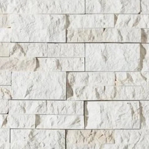 Ivory Travertine Ledger Panel 6x24 Splitface