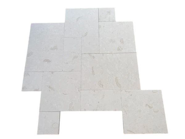 Cardinal Beige Limestone Paver Pattern Tumbled