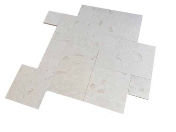 Cardinal Beige Limestone Paver Pattern Tumbled