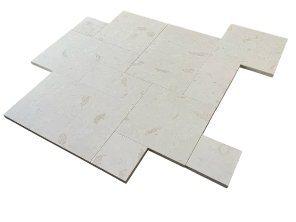 Cardinal Beige Limestone Paver Pattern Tumbled