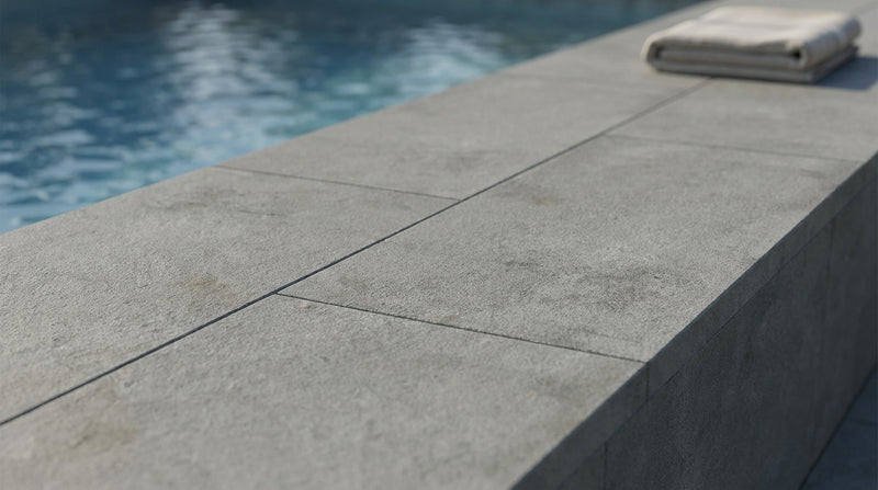 London Gray Natural 12x24 Porcelain  Coping