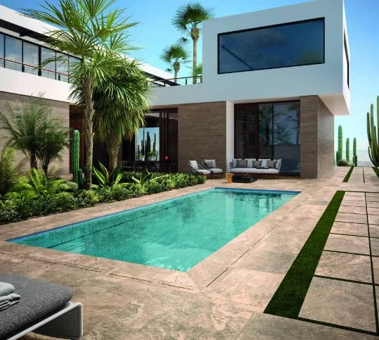 Silver 24x48 Natural Porcelain Paver