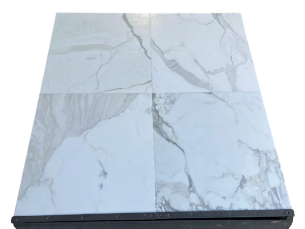 Calacatta Gold Marble Tile 24x24 Honed