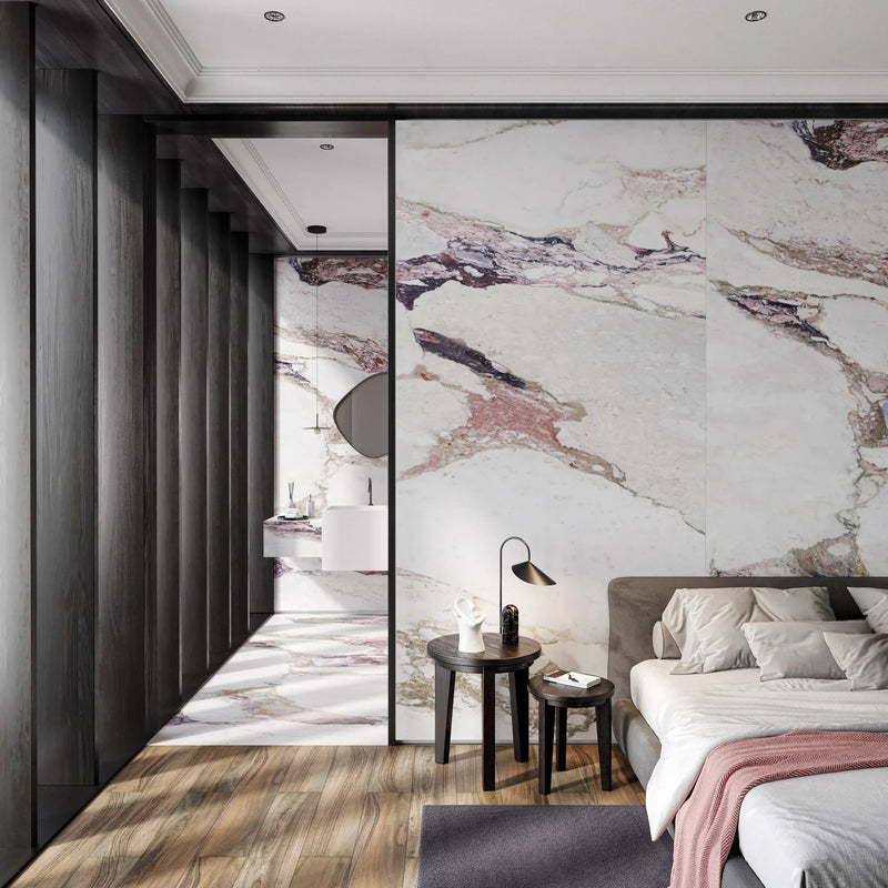 XL Slabs Breccia Vino ST 63x126 Matte Porcelain Tile