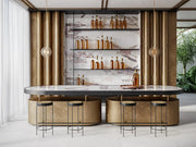 XL Slabs Breccia Vino MC 63x126 Matte Porcelain Tile