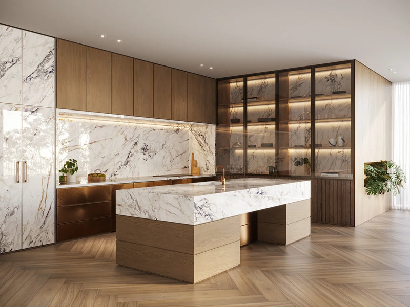 XL Slabs Breccia Capraia ST 48x98 Glazed & Polished Porcelain Tile