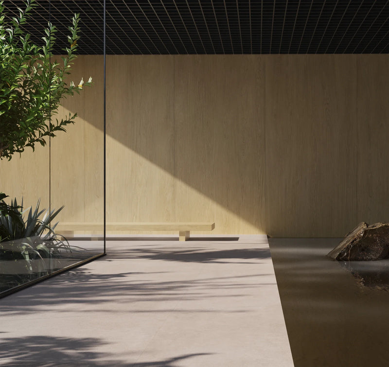 XL Slabs Legno Rovere 48x98 Glazed & Polished Porcelain Tile