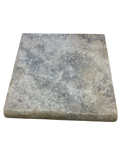 Silver Travertine Coping 12x12  Bullnose  5 cm
