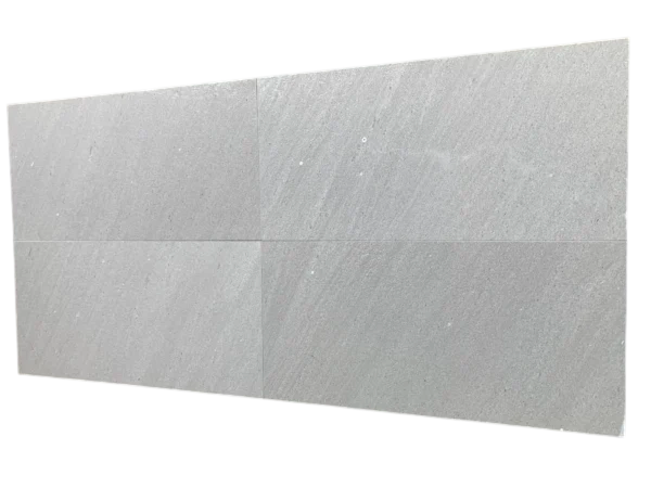 Cinderella Gray Limestone Tile 18x36 Brushed