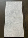 Carrara Bamboo White Marble Tile 12x24