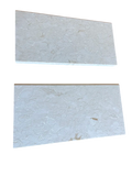 Cardinal Beige Limestone Coping 12x24 Tumbled Bullnose  3 cm