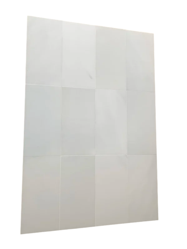 Thassos PREMIUM White Polished 12x24 Marble Tile