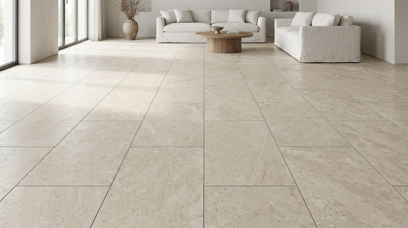 Polar White Marble Tile 18x36 Honed