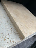 Ivory Travertine Coping 16x24  Eased  5 cm
