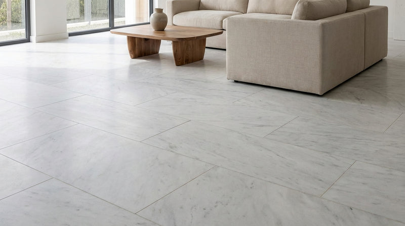 Thassos PREMIUM White Honed 12x24 Marble Tile