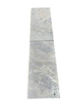 Silver Travertine Coping 12x24  Bullnose  5 cm