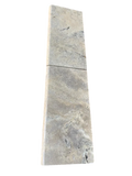 Silver Travertine Coping 12x24  Bullnose  5 cm