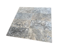 Silver Travertine Tile 12x24 Honed, Filled