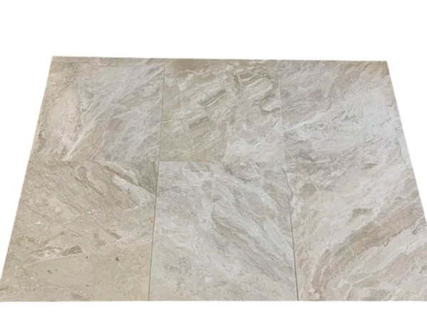 Breccia Bianco Marble Tile 24x24 Honed