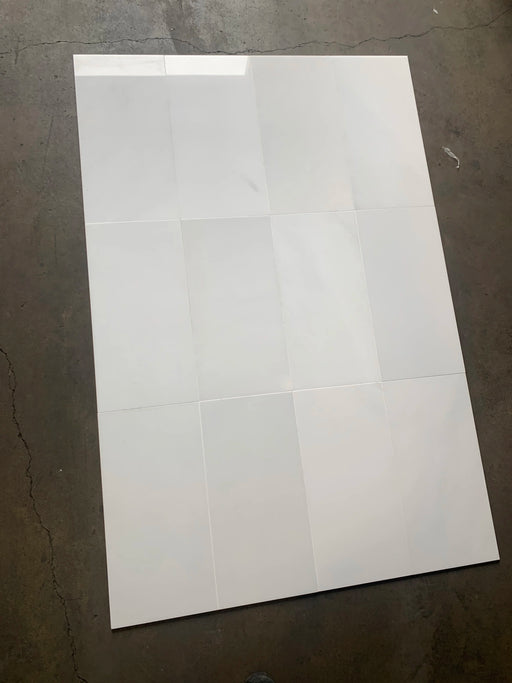 Thassos CLASSIC White Polished 12x24 Marble Tile