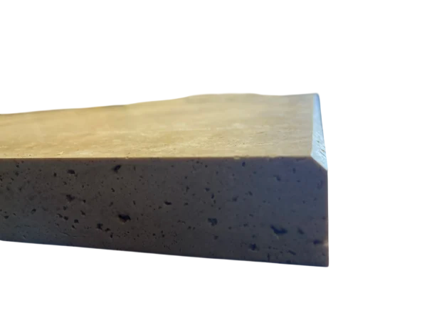Ivory Travertine Coping 12x24  Eased  5 cm