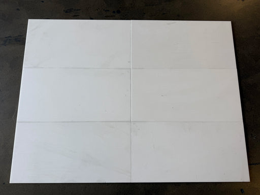 Thassos CLASSIC White Honed 12x24 Marble Tile