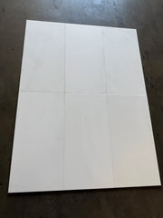 Thassos CLASSIC White Honed 12x24 Marble Tile