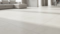 Close-up of Desert Sand Limestone Filled, Honed & Straight Edge 24 x 24 x 1/2 Cross Cut Tile, in Desert Sand tones.