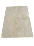 Ivory Cross-Cut 18x36 Honed Travertine Tile