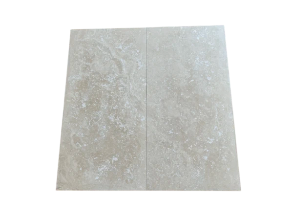 Ivory Cross-Cut 18x36 Honed Travertine Tile