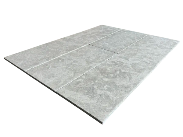 Graphite Antique Chiseled 12x24 Limestone Tile