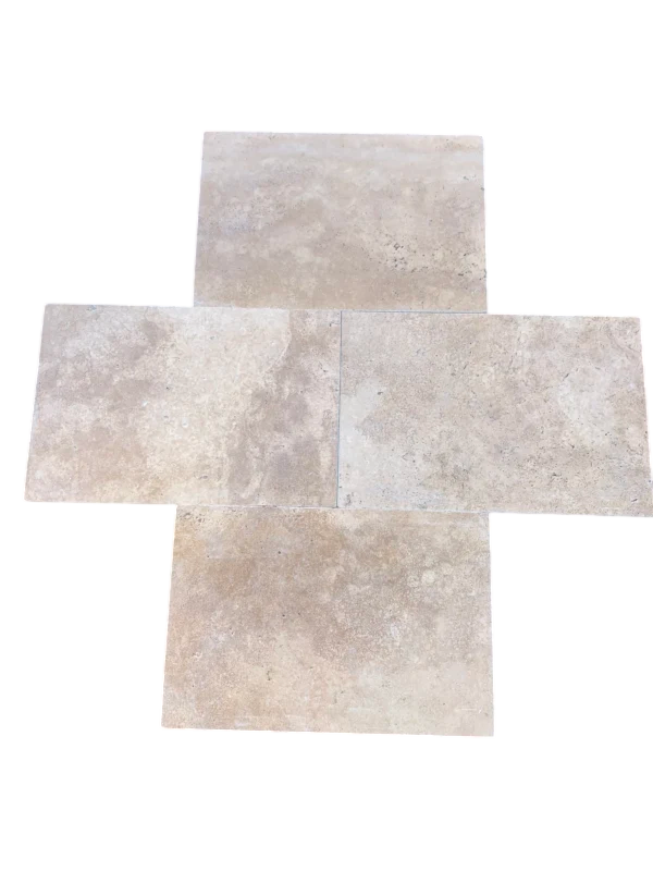 Walnut Tumbled 16x24 1-1/4" Travertine Paver