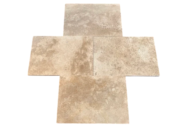 Walnut Tumbled 16x24 1-1/4" Travertine Paver