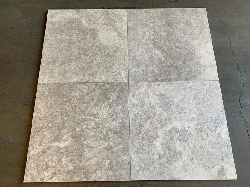 Silver 24x24 Natural Porcelain Paver