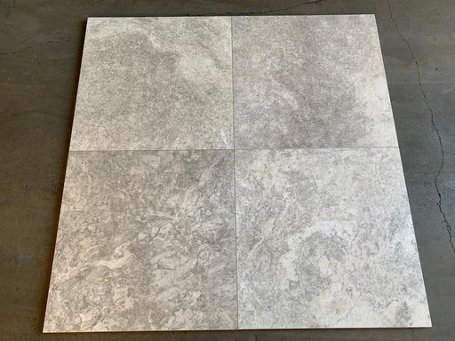Silver 24x24 Natural Porcelain Paver